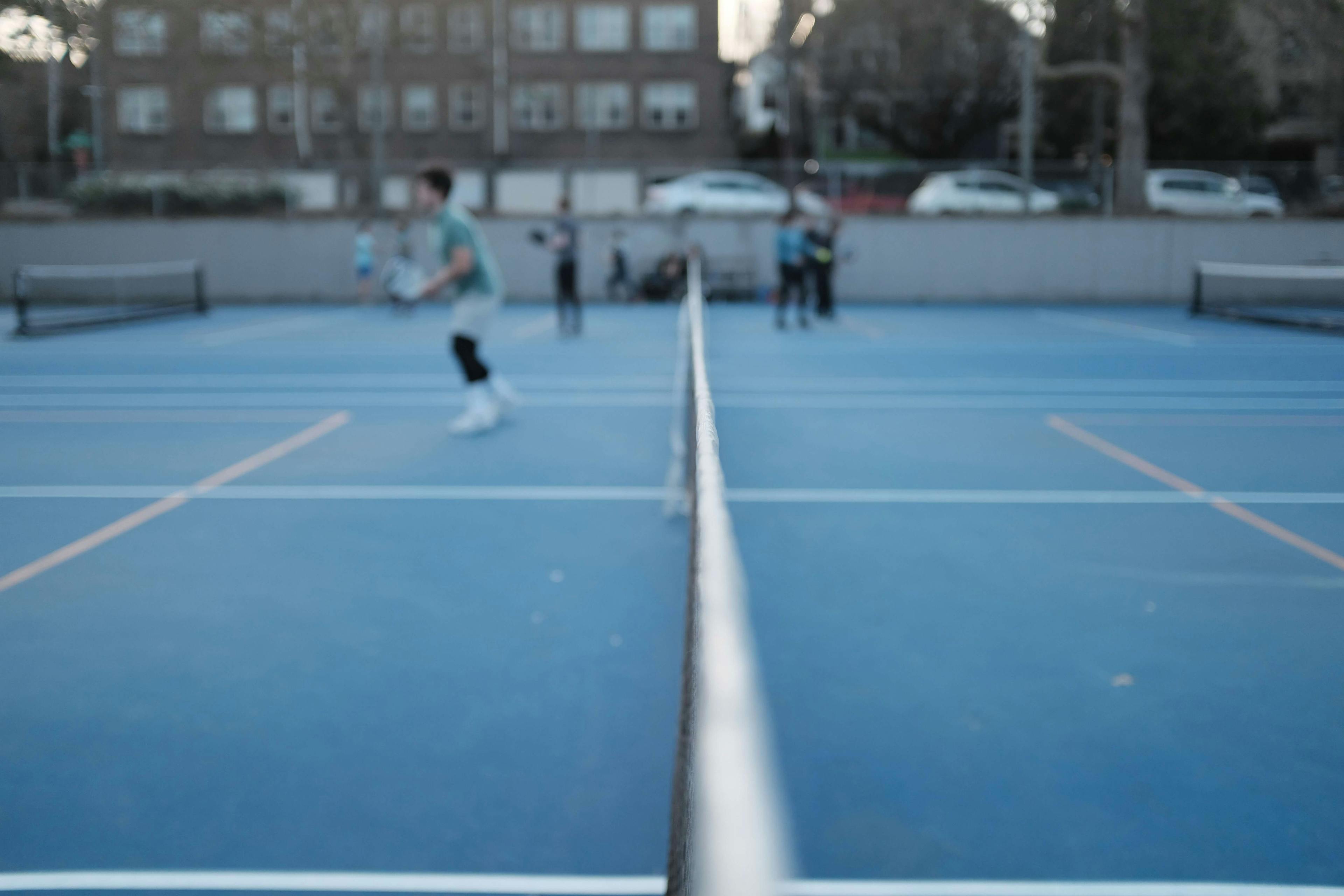 Image of a pickleball court
